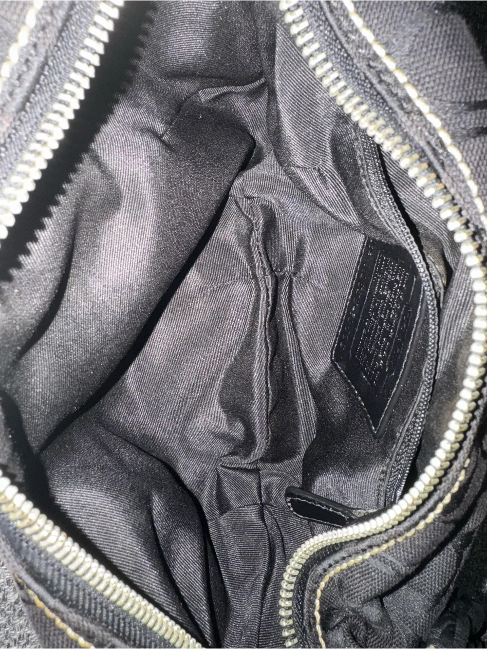 Vintage  Coach Soho Signature Jacquard Hobo bag.